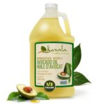 Kevala Avocado Oil – Cold Pressed | Non‑GMO Project Verified & Kosher Certified | Neutral Flavour for High Heat Cooking & Skincare | Multipurpose Vegan Oil – 64 Fl Oz | 1/2 Gallon