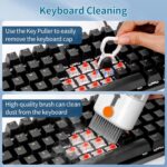 Keyboard Cleaner Laptop Cleaning Kit - All in One Computer Tech Cleaning Brush, Multi-Function Pc Accessories with Headphone Cleaning Kit, Electronic Laptop Screen Cleaner for...
