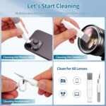 Keyboard Cleaner Laptop Cleaning Kit - All in One Computer Tech Cleaning Brush, Multi-Function Pc Accessories with Headphone Cleaning Kit, Electronic Laptop Screen Cleaner for...
