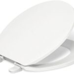 Kohler K-4775-0 Brevia Round Toilet Seat with Q2 Advantage, White