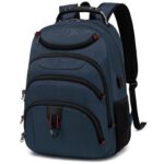 Laptop Backpacks for Men Women Waterproof, Anti Theft, TSA, USB Compartments Students Business Travel
