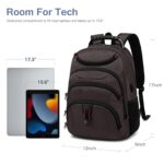 Laptop Backpacks for Men Women Waterproof, Anti Theft, TSA, USB Compartments Students Business Travel