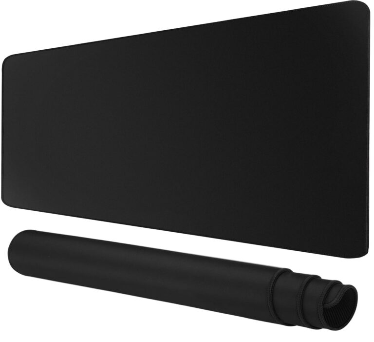 Large Mouse Pad for Desk - 80 x 40 cm Gaming Mouse Pad with Stitched Edges, Anti-Slip Base, Desk Mat for Keyboard and Mouse