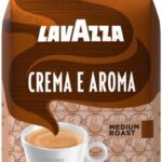 Lavazza Crema E Aroma Whole Bean Coffee Blend, Medium Roast, 1 kg Bag , Balanced medium roast with an intense, earthy flavor and long lasting crema, Non-GMO