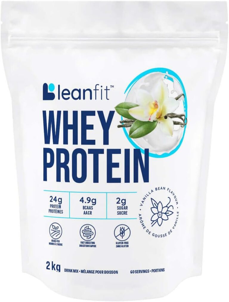 LEANFIT Whey Protein - Vanilla Flavour, 2000.0 gram