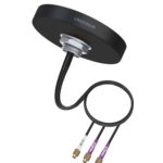 LINOVISION 4G LTE MIMO and WiFi 3-in-1 Combo Antenna, 2X 4G LTE and 1x Dual Band Wi-Fi, Outdoor Roof SMA Antenna for IOT-R32, Inhand IR302, Teltonika RUT241/RUT240