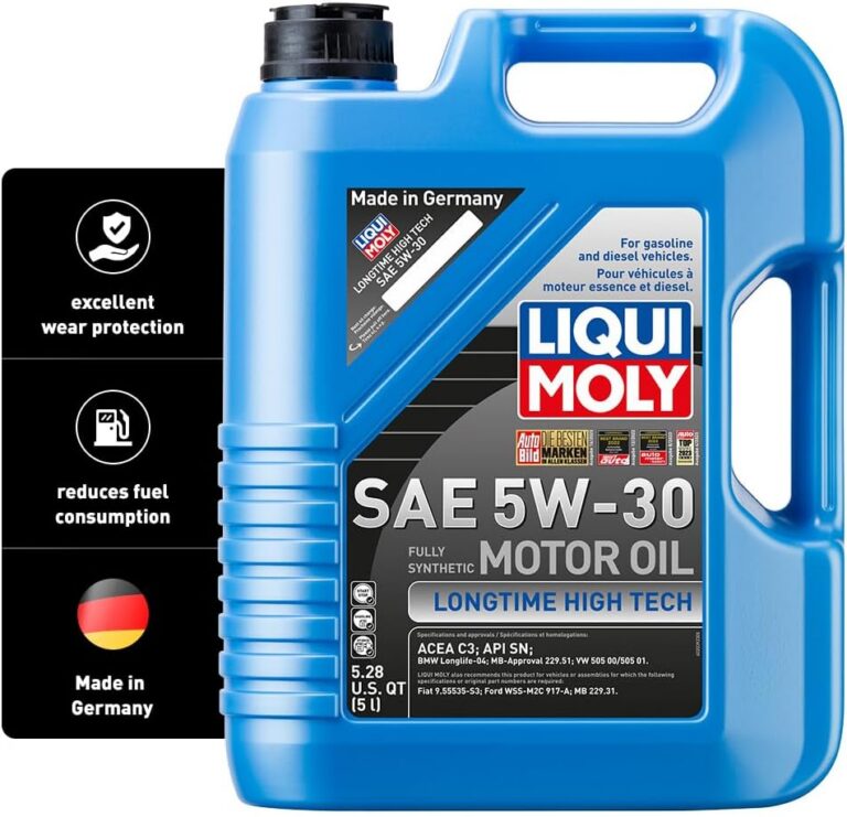 Liqui Moly 2039 Longtime High Tech 5W-30 Synthetic Motor Oil - 5 Liter Jug