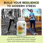 Live 5AM Organic Ashwagandha 6000mg + L-Theanine & Magnesium BisGlycinate | Stress Relief, Relaxation, Focus & Mood Balance | Adaptogen for Calm & Mental Clarity | 120 Capsules...