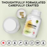 Live 5AM Organic Ashwagandha 6000mg + L-Theanine & Magnesium BisGlycinate | Stress Relief, Relaxation, Focus & Mood Balance | Adaptogen for Calm & Mental Clarity | 120 Capsules...