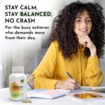 Live 5AM Organic Ashwagandha 6000mg + L-Theanine & Magnesium BisGlycinate | Stress Relief, Relaxation, Focus & Mood Balance | Adaptogen for Calm & Mental Clarity | 120 Capsules...