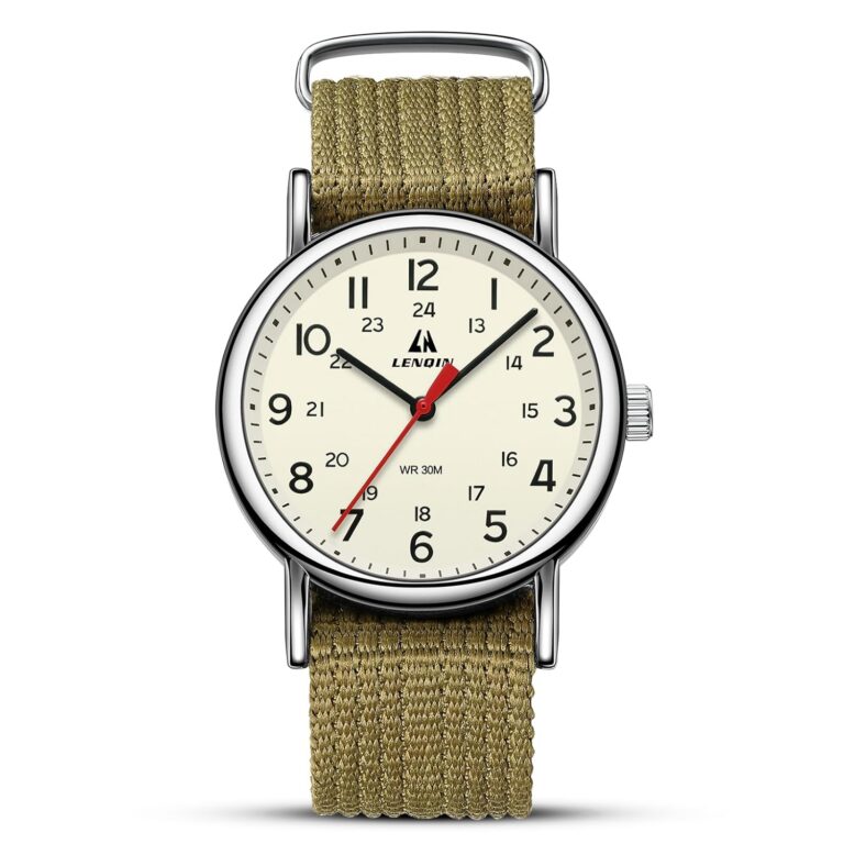 LN LENQIN Mens Watches Daily Waterproof Military Wrist Watches for Men Sports Watch with Comfortable Straps Mens Army Watch