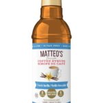 Matteo's Barista Style Sugar-Free Coffee Syrup, French Vanilla Flavor, Zero Calorie and Sugar, Keto Friendly, Ideal for Latte, Cappuccino, Espresso, Americano, Indulgent Taste...
