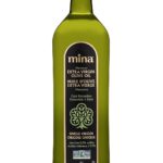 Mina Extra Virgin Olive Oil, Single Origin, Cold Extracted, Moroccan Olive Oil High in Polyphenols, 1 LITER – 33.8 Fl Oz