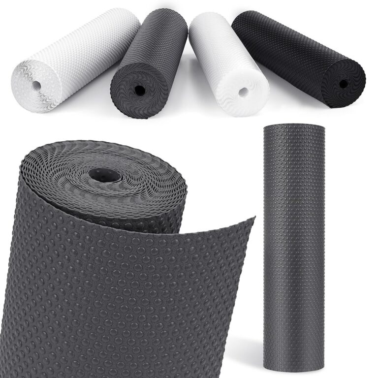 MooiFun Drawer Liners, Waterproof Shelf Liner, Anti-Slip Non-Adhesive BPA Free Kitchen Cupboard Cabinet Liner Refridge Fridge Mats Sink Protector Strong Durable for Home...