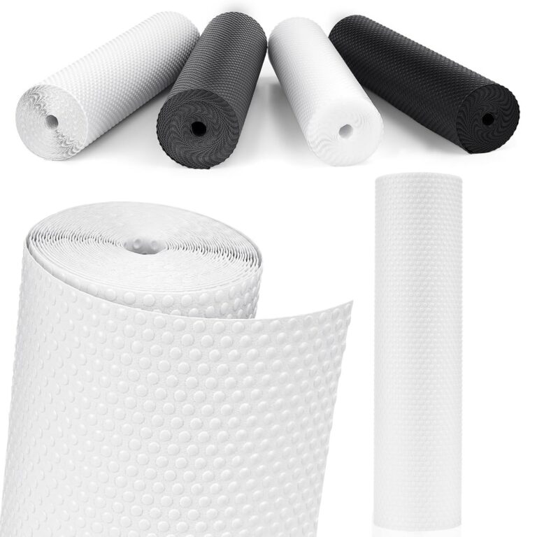 MooiFun Drawer Liners, Waterproof Shelf Liner, Anti-Slip Non-Adhesive BPA Free Kitchen Cupboard Cabinet Liner Refridge Fridge Mats Sink Protector Strong Durable for Home...