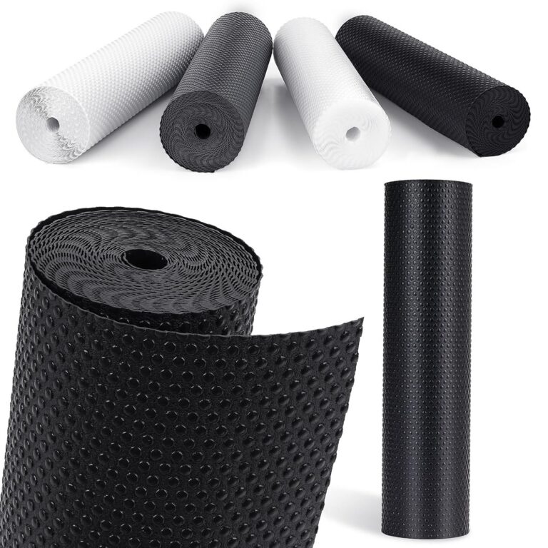 MooiFun Drawer Liners, Waterproof Shelf Liner, Anti-Slip Non-Adhesive BPA Free Kitchen Cupboard Cabinet Liner Refridge Fridge Mats Sink Protector Strong Durable for Home...