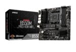 MSI B550M PRO-VDH WiFi ProSeries Motherboard (AMD AM4, DDR4, PCIe 4.0, SATA 6Gb/s, M.2, USB 3.2 Gen 1, AX Wi-Fi 6, D-SUB/HDMI/DP, Micro-ATX)