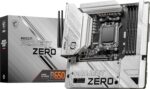 MSI B650M Project Zero Gaming Motherboard (Supports AMD Ryzen 7000 Series Processors, AM5, DDR5, PCIe 4.0, M.2 Slots, SATA 6Gb/s, USB 3.2 Gen 2, HDMI/DP, Wi-Fi 6E, 2.5Gbps LAN,...