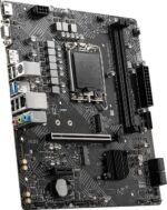 MSI PRO H610M-G DDR4 DDR4 Motherboard (mATX, 12th Gen Intel Core, LGA 1700 Socket, DDR4, PCIe 4, 2.5G LAN, M.2 Slots, USB 3.2)