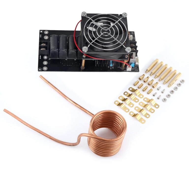 MUNEFE Heating Module, ZVS Induction Heating Module Heater, Eletronic Supply Module Heater with Copper Tube 20A 1000W