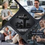 Muscle Massage Gun Deep Tissue Percussion Massager - Portable Handheld Sport Massagers for Athletes, Super Quiet & Powerful Brushless Motor Cordless, 20 Speed Level,Wattne W2...