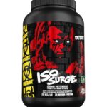 MUTANT ISO SURGE | Gourmet hardcore protein formula - whey protein Isolate powder, low carb, low fat, digestive enzyme boosted - Chocolate Fudge Brownie - 727 g