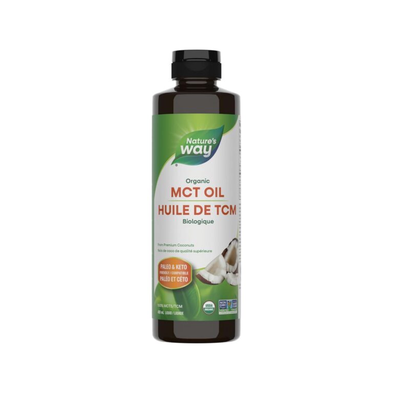 Nature's Way 100% Pure MCT Oil – Organic Coconut-Derived Medium Chain Triglycerides – No Palm or Filler Oils – Keto & Paleo Friendly – Non-GMO, Vegetarian, Gluten-Free,...