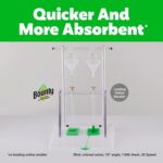 New Bounty Quick Size Paper Towels, White, 8 Family Triple Rolls = 27 Regular Rolls