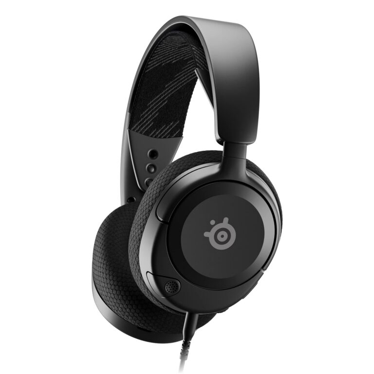 NEW SteelSeries Arctis Nova 1 Multi-System Gaming Headset — Hi-Fi Drivers — 360° Spatial Audio — Comfort Design — Durable — Ultra Lightweight — Noise-Cancelling Mic — PC,...