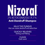 Nizoral Anti-Dandruff Shampoo with 2% Ketoconazole, Fresh Scent, 200ml
