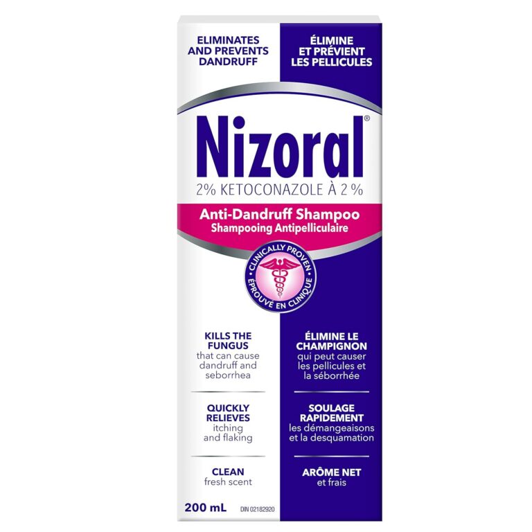 Nizoral Anti-Dandruff Shampoo with 2% Ketoconazole, Fresh Scent, 200ml