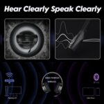 NUBWO G06 Dual Wireless Gaming Headset with Microphone for PS5, PS4, PC - 23ms Low Latency Audio - 100-Hour of Playtime - 50mm Drivers (Black-Green)