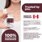 Nutrawave 700mg RESVERATROL Supplement Capsules (STRONGEST IN CANADA), 98% Pure Trans Resveratrol, Powerful Antioxidant and Anti-Inflammatory Properties. Gut Health, Improved...