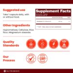 Nutrawave CoQ10 Ubiquinone Supplement – Powerful 200mg High Potency Capsules, Coenzyme q10 Improves Heart Health, Increases Energy and Exercise Performance, Reduced Migraines...