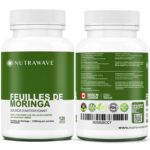 Nutrawave Organic Moringa Leaf Capsules 1200mg (2 x 600mg) for Liver Detox Cleanse, Gut Health, Hormone Balance, Gluten Free, Non-GMO, Vegan-Friendly Antioxidant Supplement, 120...