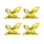 NYGHMY 4 Pcs Toilet Seat Lifter, Touch-Free Toilet Lid Opener, Fashionable Gold Bathroom Accessories, Toilet Handle Lifter, Easy Lift Cover Tool