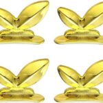 NYGHMY 4 Pcs Toilet Seat Lifter, Touch-Free Toilet Lid Opener, Fashionable Gold Bathroom Accessories, Toilet Handle Lifter, Easy Lift Cover Tool