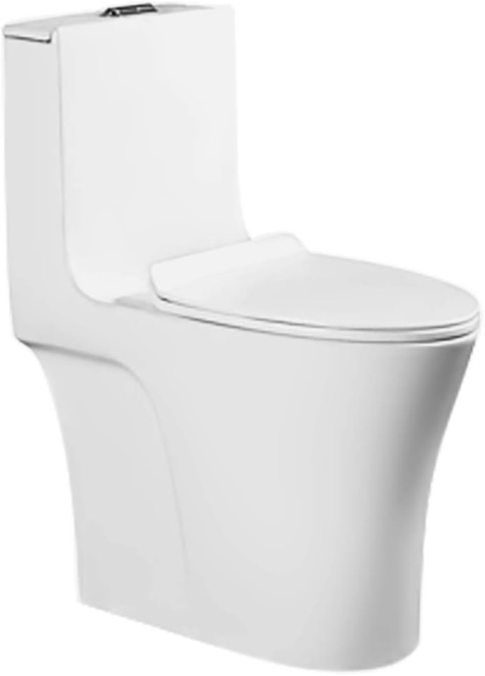 One Piece Commercial Grade Water Saver Dual Flush Toilet Model 932