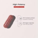 Organic Cranberry Supplement, Ultra Strength 30,000 mg, 180 Cranberry Pills for Women & Men, UTI Protection, Urinary Tract Health, Bladder & Kidney Support - High Potency 50:1...