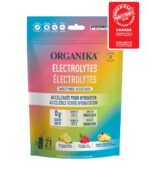 Organika Canadian-Made Electrolytes Powder - Variety Pack Sachets (Raspberry/Lemonade/Pineapple) On-the-Go Sugar-Free Hydration and Electrolyte Replenishment with Prebiotics and...