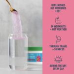 Organika Canadian-Made Electrolytes Powder- Wild Raspberry- Sugar-Free Hydration and Electrolyte Replenishment with Prebiotics and Vitamin C- 210g - 60 servings