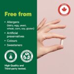 Organika Canadian-Made NAD+ Booster - NRC - for Energy Metabolism, Healthy Aging, Vitamin B3, and Cellular Health - 60vcaps, 60 Day Supply