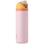 Owala Kids FreeSip Insulated Stainless Steel Water Bottle with Straw, BPA-Free Sports Water Bottle, Great for Travel, 16 oz, All The Berries