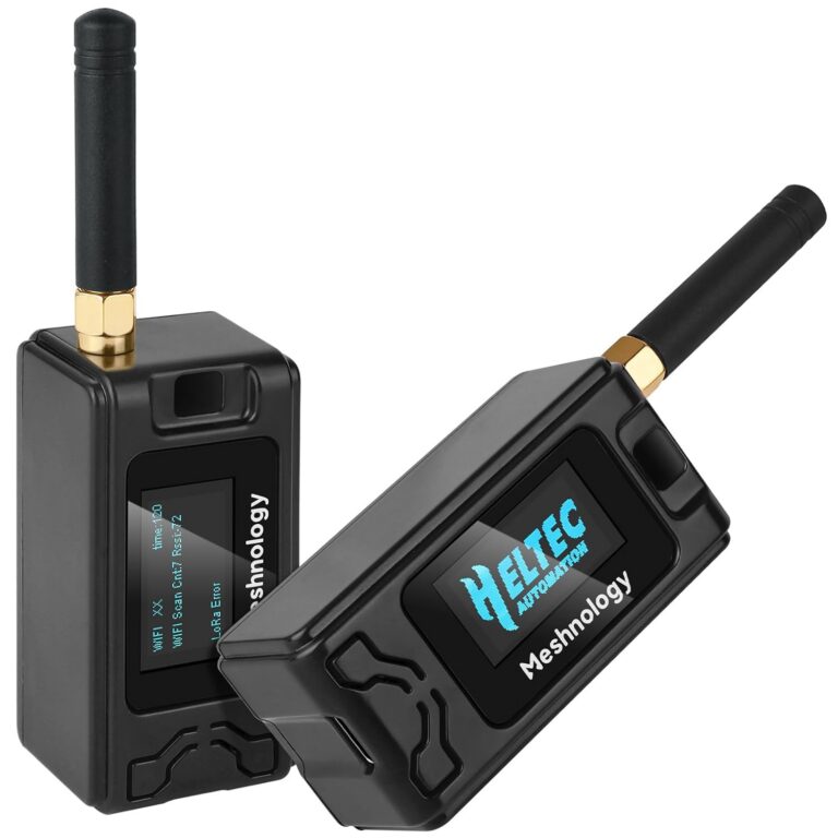 Pack of 2 ESP32 LoRa V3 Battery 1100 mAh Protective Case Antenna 868 MHz Devices SX1262 LoRa V3 for Tastic Mesh AR Duino LoRaWAN IoT (N30)