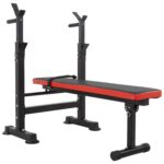 PayLessHere Adjustable Weight Bench Multi-Function Workout Bench with Barbell Rack, Exercise Bench for Home Gym Incline Decline, 330 lbs Weight Capacity