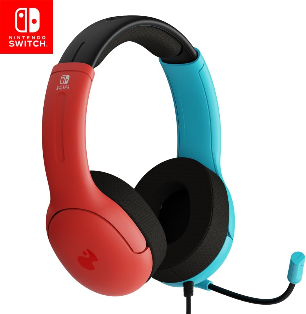 PDP AIRLITE Wired Headset: Neon Pop for Nintendo Switch, Nintendo Switch - OLED Model PDP AIRLITE Wired Headset: Neon Pop for Nintendo Switch, Nintendo Switch - OLED Model