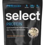 PEScience Select Protein Powder, Whey and Casein Blend, Clean Protein Powder for Women and Men, Low Calorie, Low Carb, Keto Friendly, Gluten Free - Frosted Chocolate Cupcake - 5...
