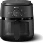 Philips 2000 Series Airfryer, RapidAir Technology, 13-in-1 Ways to Cook, 4.2L Capacity, Healthier Meals Up to 90% Less Fat, Easy to Clean, Dishwasher Safe, Touchscreen Control,...