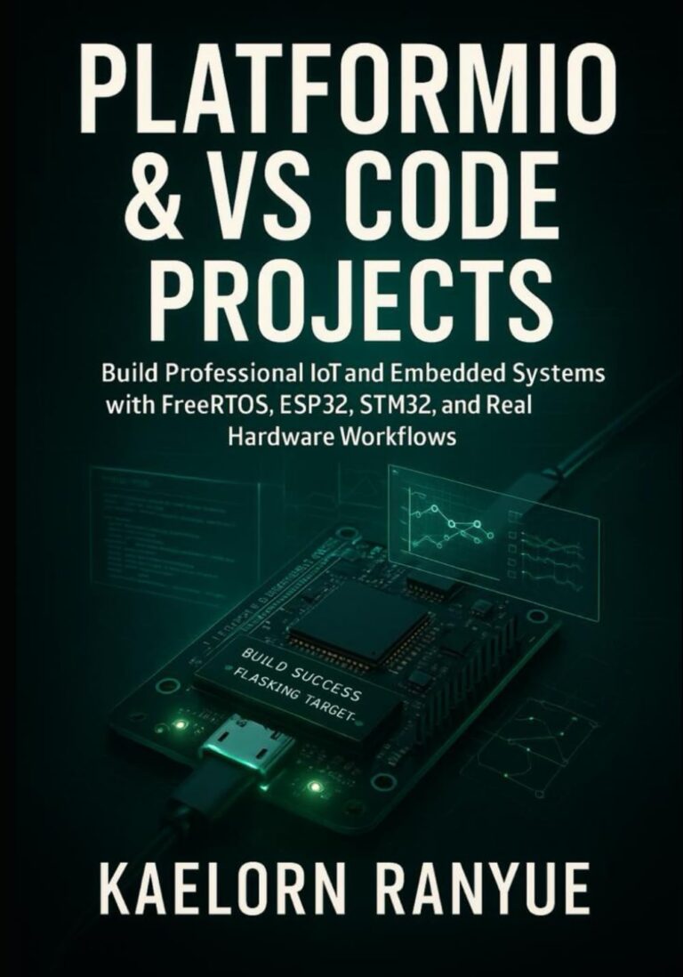 PlatformIO & VS Code Projects: Build Professional IoT And Embedded Systems With FreeRTOS, ESP32, STM32, And Arduino Using Hands-On Projects