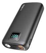 Portable-Charger-Power-Bank - 40000mAh Power Bank PD 30W and QC 4.0 Quick Charging Built-in Bright Flashlight LED Display 2 USB 1Type-C Output for Most Electronic Devices on The...